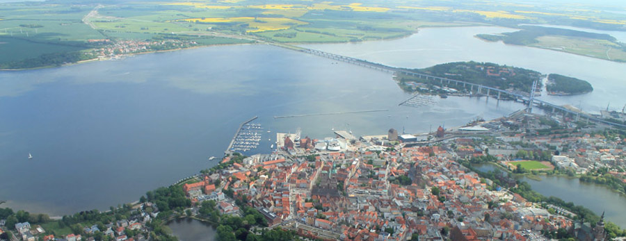 coastal rowing Regatta in Stralsund