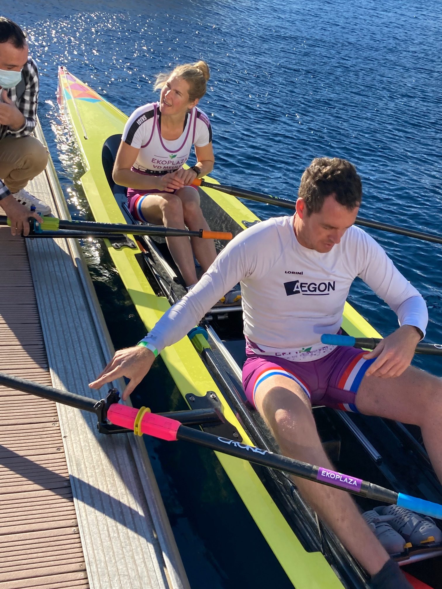 friendly coastal rowers