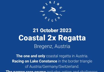 Coastal 2x Regatta in Bregenz. Powered by Rowing in Europe