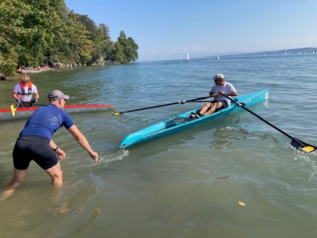 Coastal rowing am Bodensee