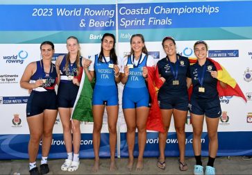 ITALY TOPS MEDAL TABLE ON HOME WATERS